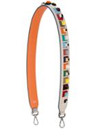 Fendi Large Strap With Stud Detail - Multicolour