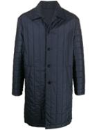 Kenzo Reversible Padded Raincoat - Blue