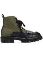 No21 Lace-up Ankle Boots - Green