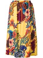 Paul Smith Ocean Print Skirt - Yellow & Orange