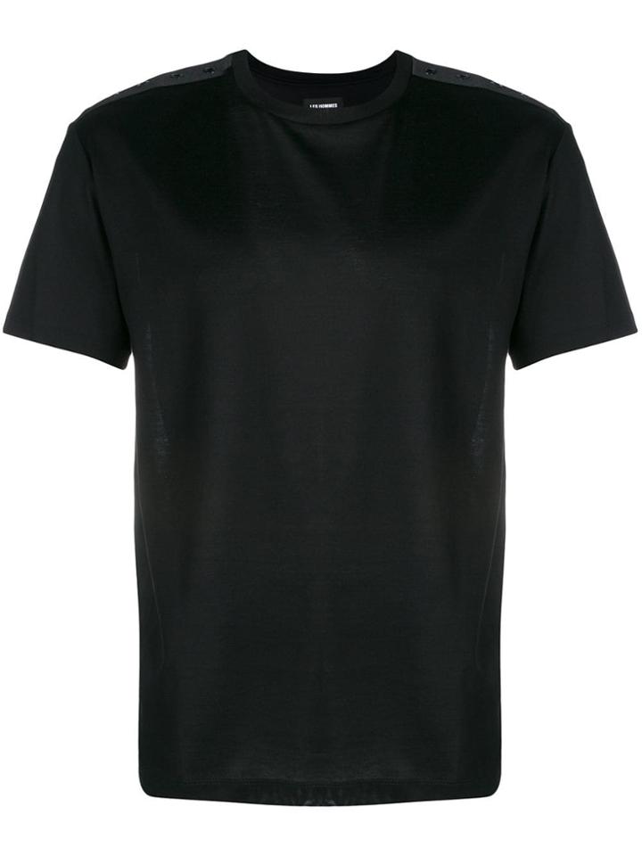 Les Hommes Crew Neck T-shirt - Black