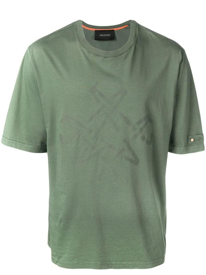 Mr & Mrs Italy Crew Neck T-shirt - Green