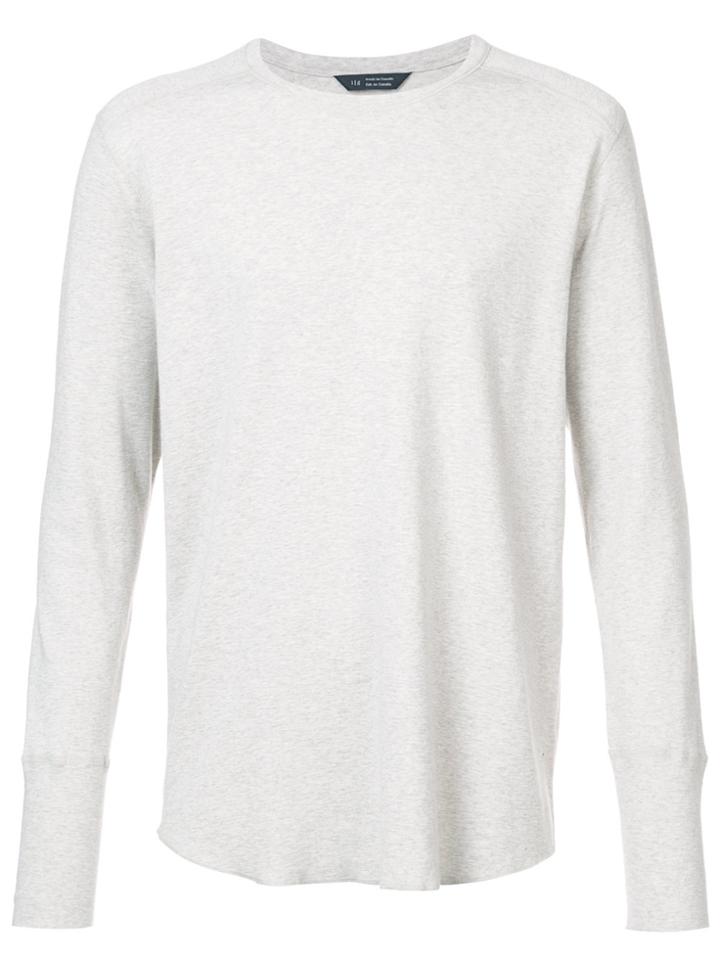 Wings+horns Long Sleeve Shirt - Grey