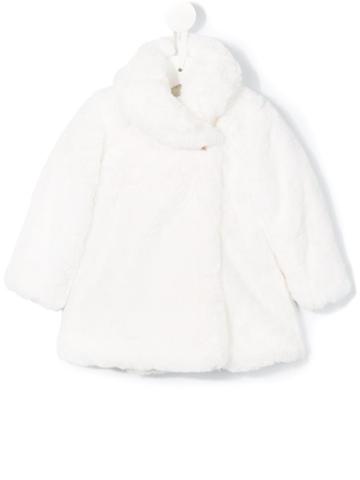 Tartine Et Chocolat 'flocon D'or' Faux Fur Coat, Infant Girl's, Size: 9 Mth, White