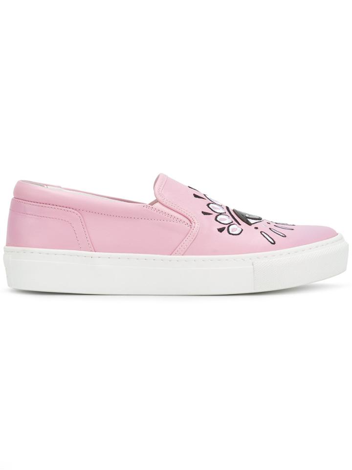 Kenzo K-skate Eye Sneakers - Pink & Purple