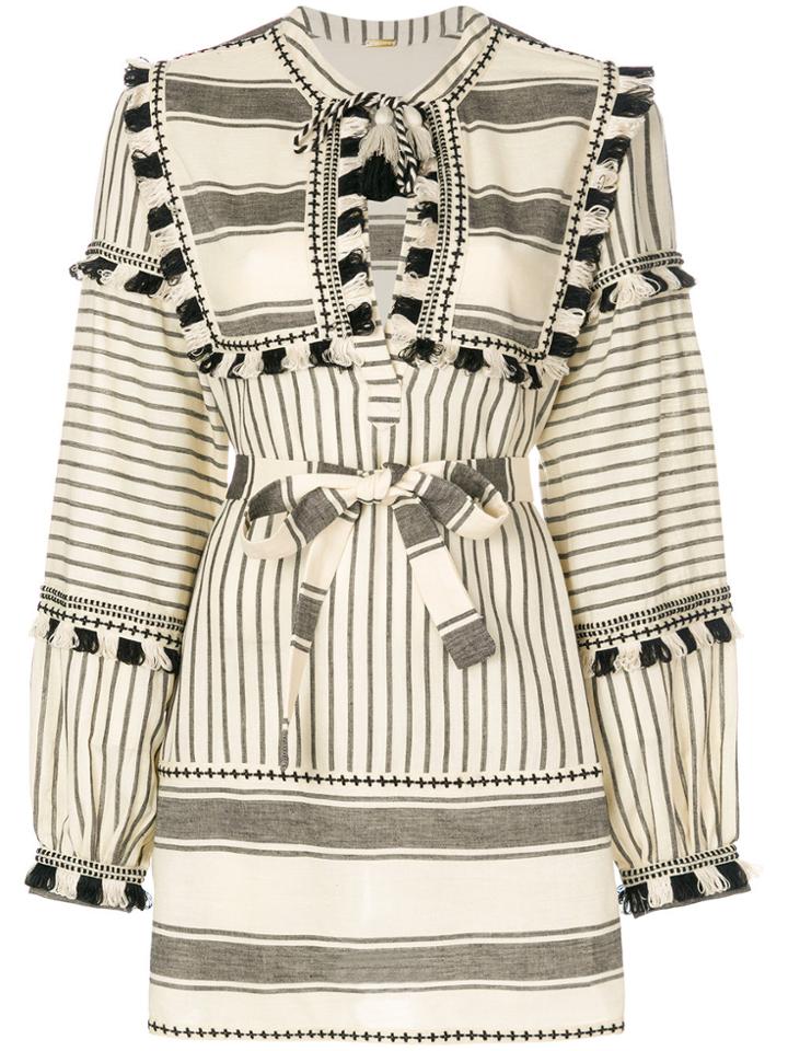 Dodo Bar Or Emanuelle Mini Dress - Nude & Neutrals