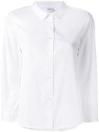 Aspesi - Cropped Sleeve Shirt - Women - Cotton - 42, White, Cotton