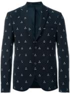 Neil Barrett Triangle Jacquard Blazer