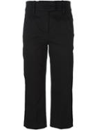 Dondup 'ivy' Trousers, Women's, Size: 40, Black, Cotton/spandex/elastane/acetate/viscose