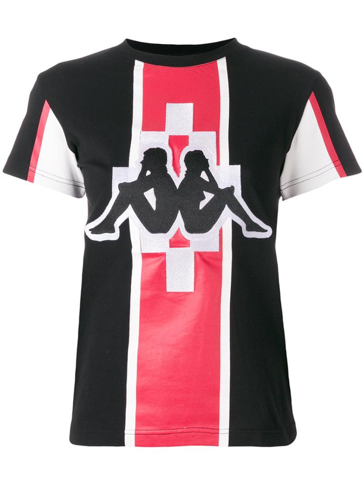 Marcelo Burlon County Of Milan Kappa T-shirt - Black
