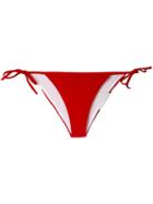 Dsquared2 - Logo Printed Bikini Bottoms - Women - Polyamide/spandex/elastane - 44, Red, Polyamide/spandex/elastane