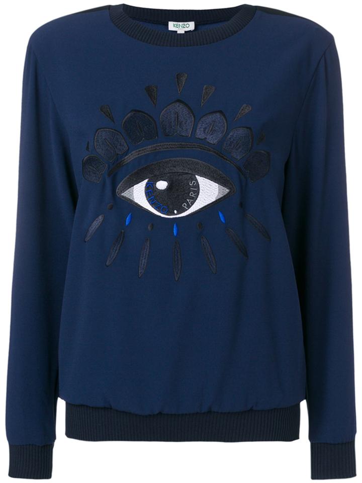 Kenzo Eye Jumper - Blue