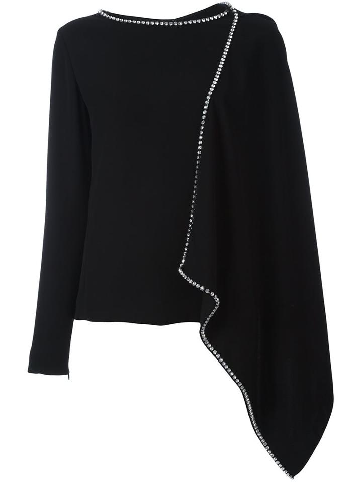 Mcq Alexander Mcqueen Embellished Cascade Top