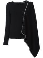 Mcq Alexander Mcqueen Embellished Cascade Top