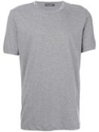 Dolce & Gabbana - Round Neck T-shirt - Men - Cotton - 50, Grey, Cotton