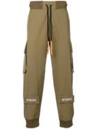 Newams Cargo Track Trousers - Green