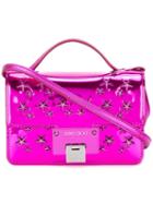 Jimmy Choo Mini Rebel Soft Crossbody Bag, Women's, Pink/purple, Calf Leather