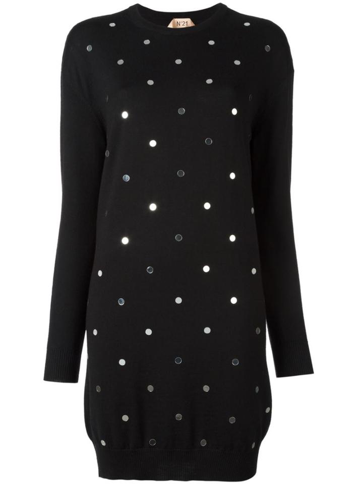 No21 Studded Sweater Dress