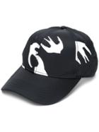 Mcq Alexander Mcqueen Swallow Print Cap - Black