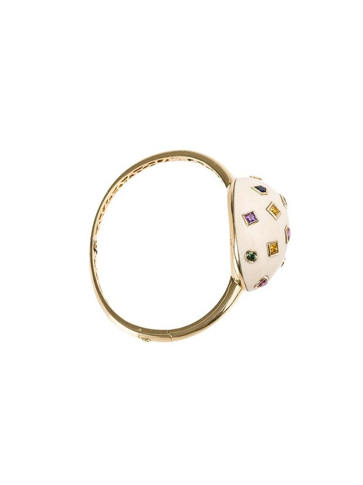 Bibi Van Der Velden 'pop Art' Bracelet, Women's, White