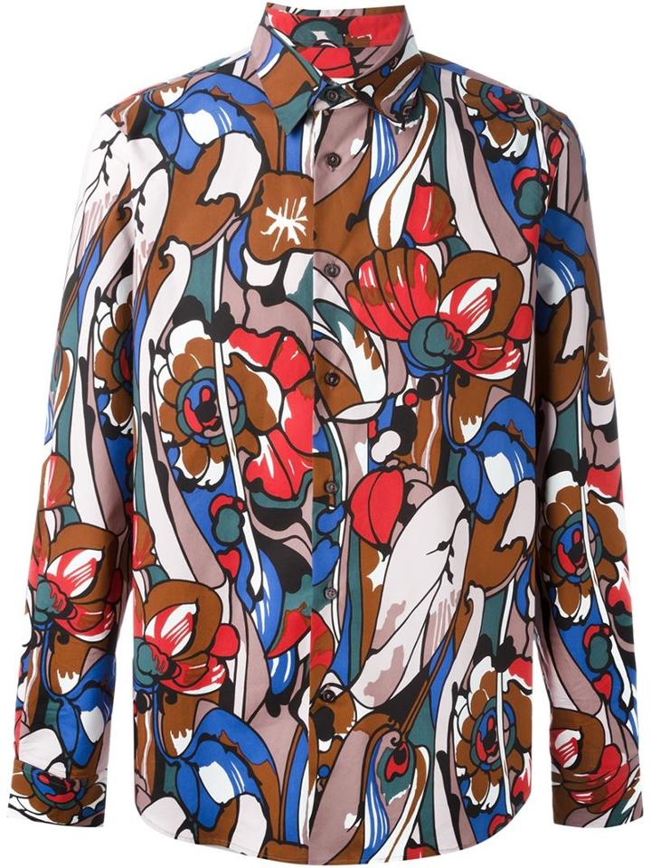 Marni Boxy Floral Shirt