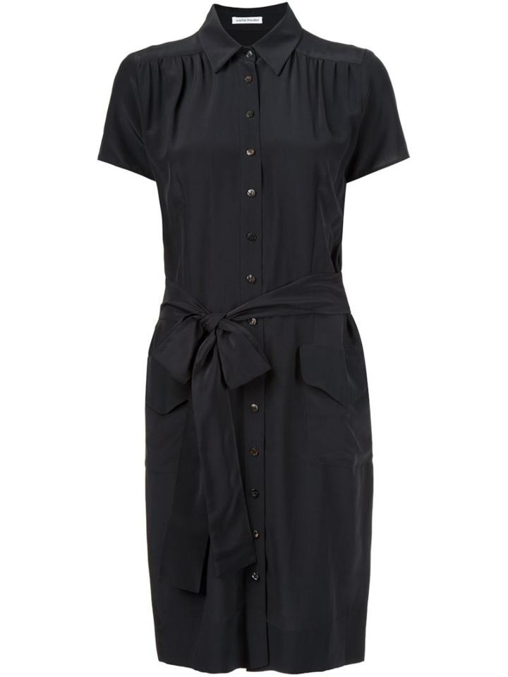 Sophie Theallet Tie Waist Shirt Dress