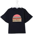 Little Marc Jacobs Navy Sunset T-shirt - Blue