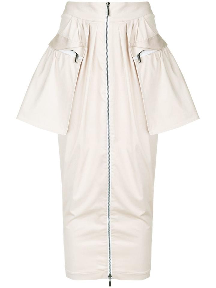 Maticevski Patch Pockets Midi Skirt - Pink