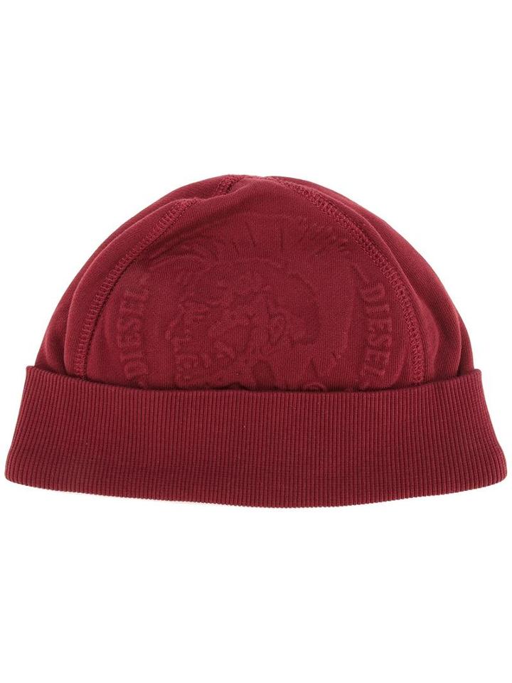 Diesel 'cipolly' Beanie, Men's, Red, Cotton