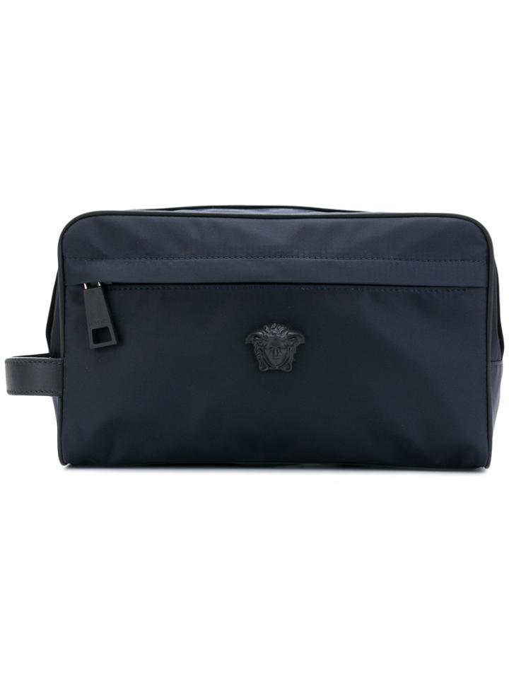 Versace Medusa Head Wash Bag - Blue
