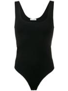 Barbara Casasola - Sleeveless Body - Women - Polyester/viscose - 40, Black, Polyester/viscose