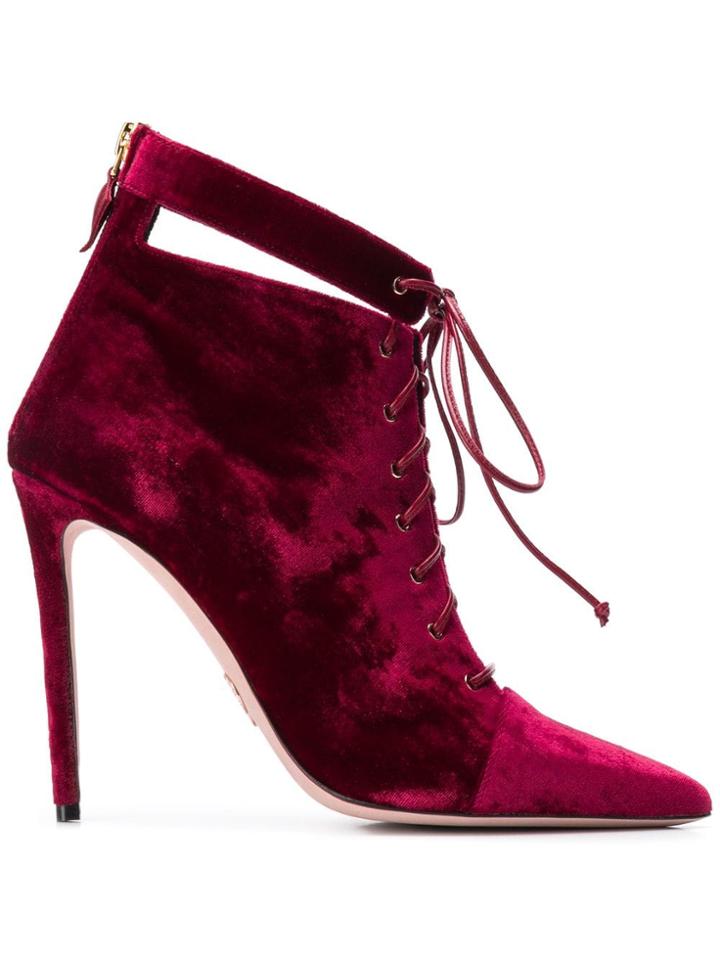 Oscar Tiye Noemi Boots - Red