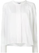 Elizabeth And James 'marianne' Blouse, Women's, Size: Small, White, Silk/spandex/elastane