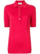 Chanel Pre-owned Logo Buttons Polo Shirt - Pink