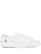 D.a.t.e. Suede Panel Sneakers - White