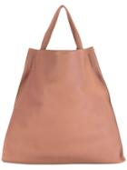 Jil Sander - Large Shopper - Women - Calf Leather - One Size, Women's, Brown, Calf Leather