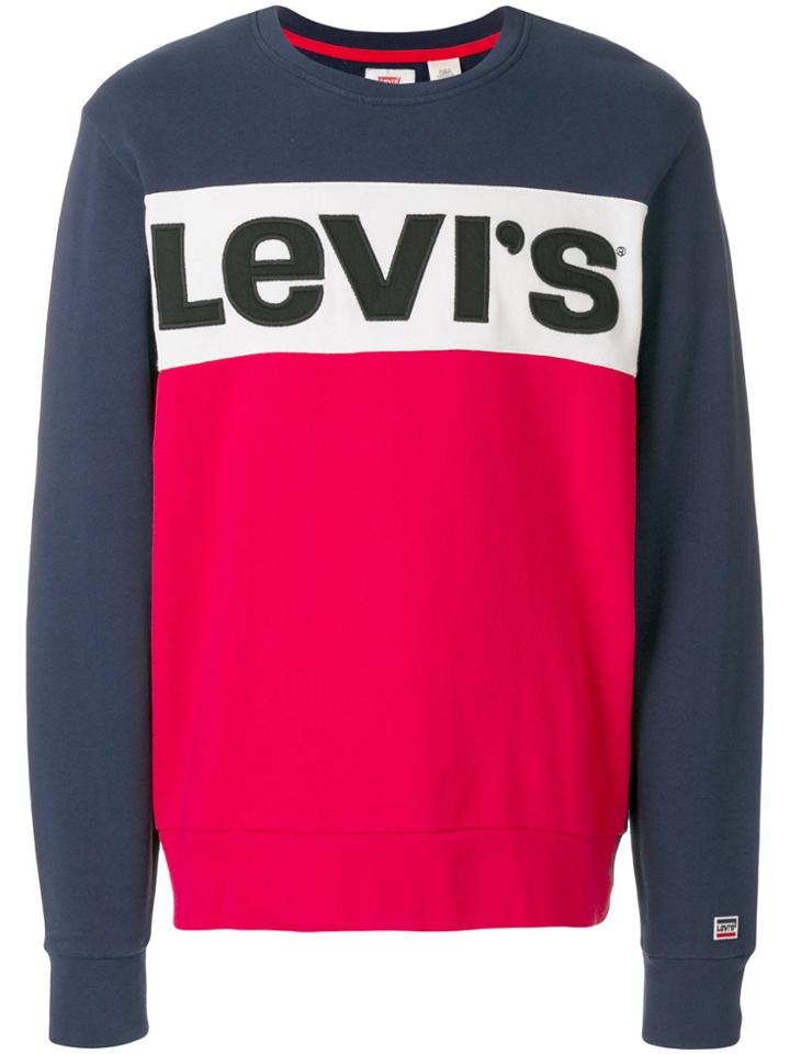 Levi's Colour Block Sweatshirt - Blue
