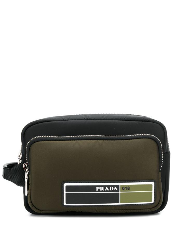 Prada Multi-pocket Utility Bag - Black