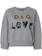 Dolce & Gabbana D & G Love Jumper - Grey