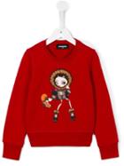 Dsquared2 Kids Printed Front Sweatshirt, Girl's, Size: 8 Yrs, Red