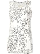 Current/elliott Floral Print Tank Top
