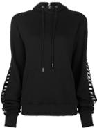 Hood By Air 'lace Lock' Hoodie, Women's, Size: Small, Black, Cotton/polyester