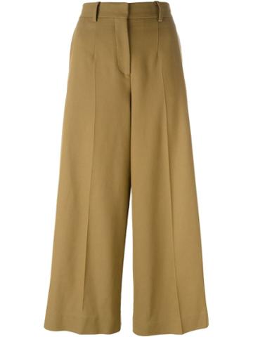 Barbara Casasola Wide Leg Cropped Trousers
