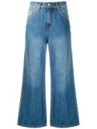 Amapô Strass Embellished Jeans - Blue