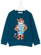 Stella Mccartney Kids - Printed Sweatshirt - Kids - Cotton - 3 Yrs, Blue