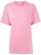 Extreme Cashmere Cashmere Blend Knitted T-shirt - Pink