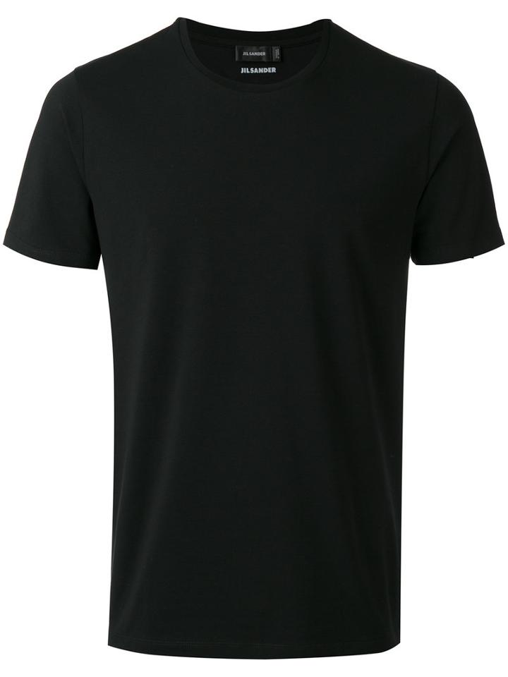 Jil Sander - Plain T-shirt - Men - Cotton/spandex/elastane - M, Black, Cotton/spandex/elastane