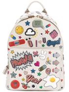 Anya Hindmarch All Over Stickers Mini Backpack - Nude & Neutrals