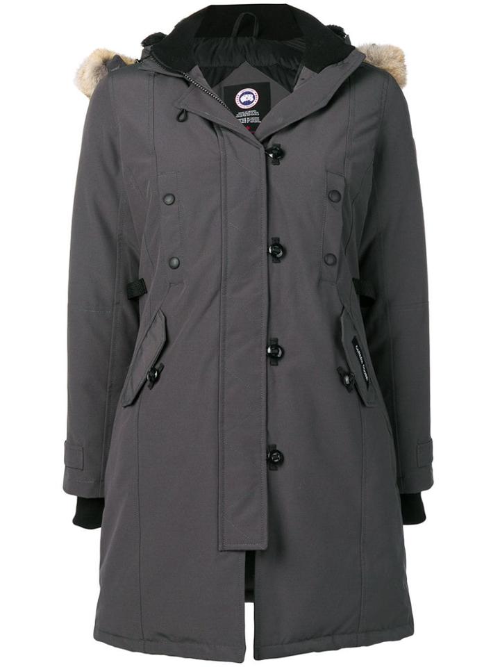 Canada Goose Loose Fitted Coat - Grey