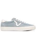 Vans Platform Lace Up Sneakers - Blue